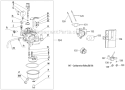 Carburetor Diagram and Parts List for 31AH65LG701 2012 Yard Man Snow Blower
